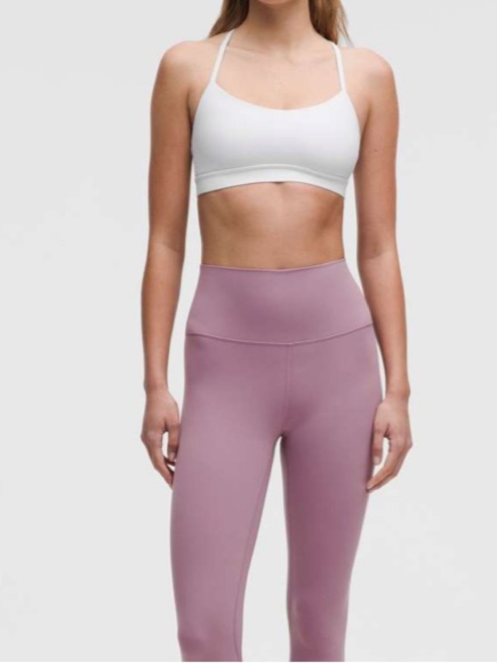 lululemon athletica flow Y bra nulu support A-C cups style#W2ELES size 4
